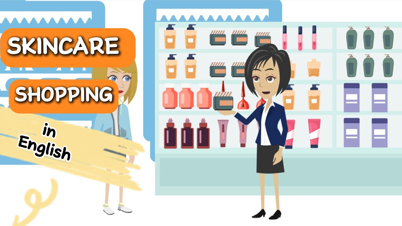 Skincare Shopping Vocabulary | Learn English in Conversation