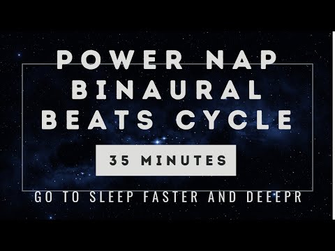 35 Minute Power Nap - Binaural Beats Track for Efficient Sleep