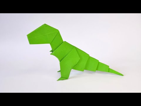 Origami T-REX by Jo Nakashima | Paper dinosaur