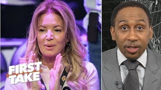 Lakers fans protesting outside of the Staples Center is the last stand – Stephen A. | First Take