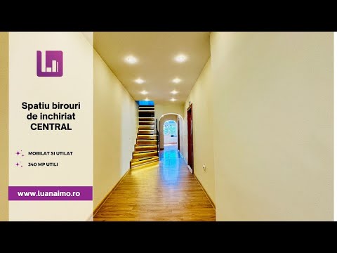 Spatiu de birouri | Central - Piata Cibin | 150 mp | curte | COMISION 0 | video — Video