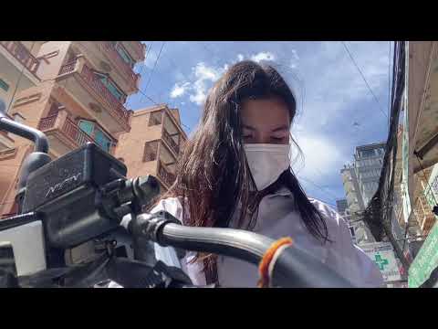 Go to Buy Water for Client at Office Buy at Kab Kor Market. Name of Water is Vital.