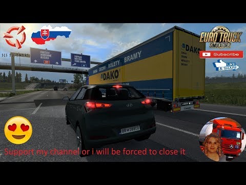 Euro Truck Simulator 2 (1.36) Mercedes Actros MP4 SVK MAP by KimiSlimi Version v22 + DLc's & Mods