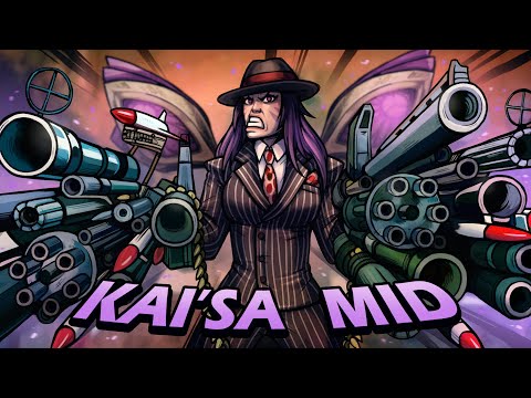 KAI'SA IS BROKEN EVEN ON MID LANE 😈