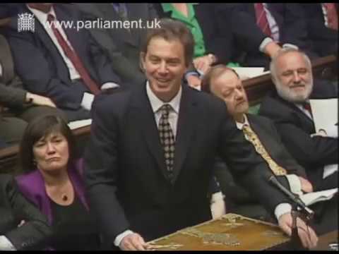 Tony Blair's first Prime Minister's Questions: 21 May 1997