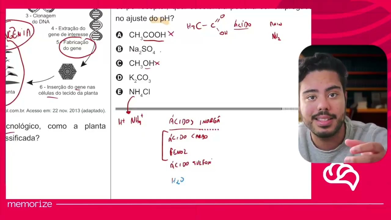 Resolução em Vídeo — Questão 70 ENEM 2014