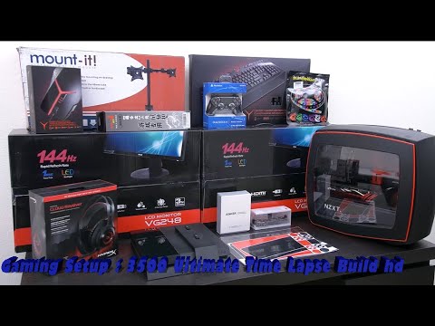 Gaming Setup : $3500 Ultimate  Time Lapse Build hd