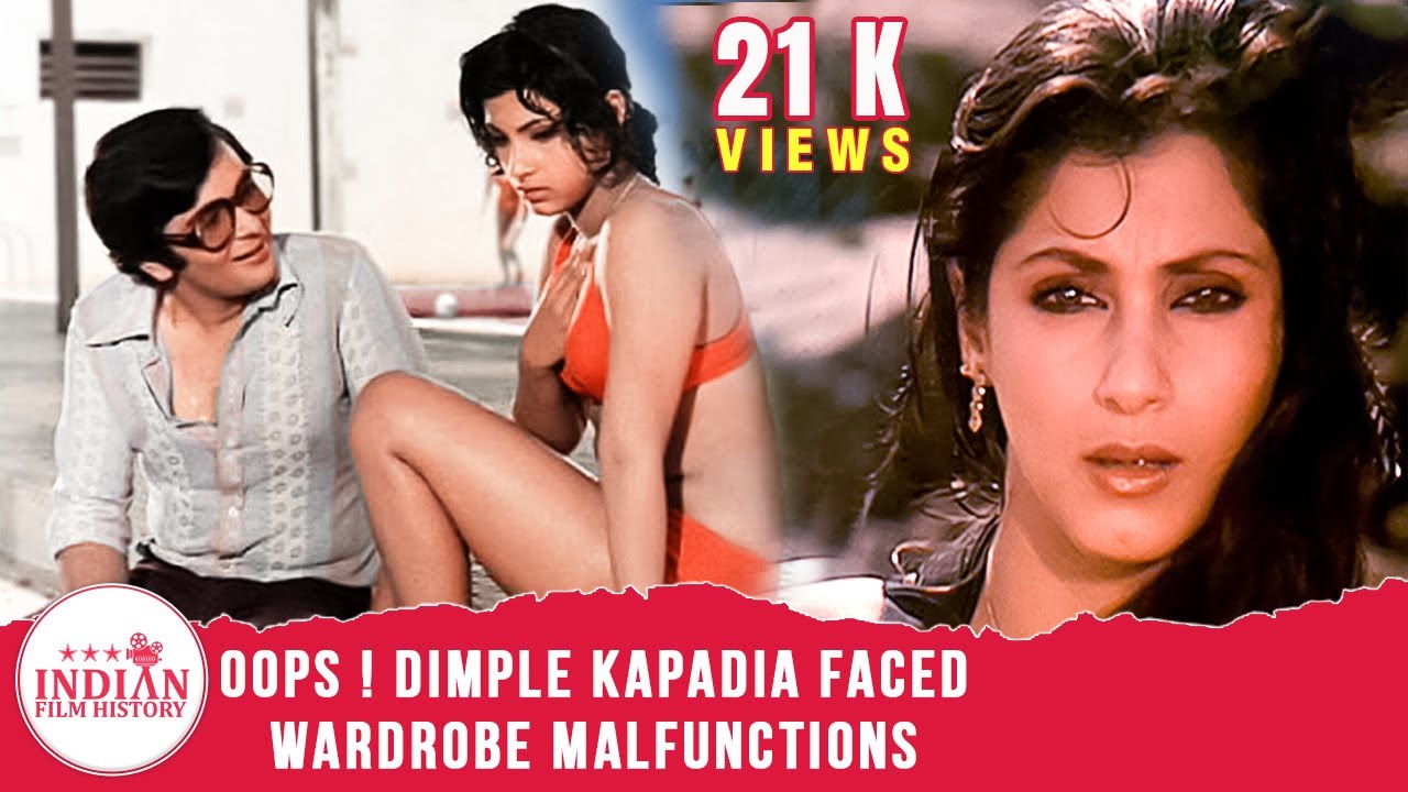Dimple Kapadia Dropped Her Towel During SAGAR Shoot | Wardrobe Malfunctions | Indian Film History