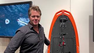CURF Wake electric surfboard with over 25 horsepower