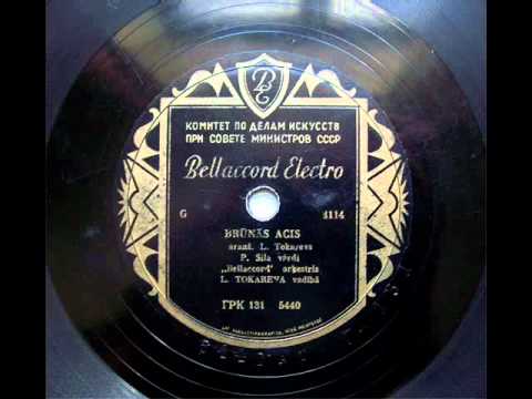 Old Russian foxtrot "Фатум" - Tanzorchester Bellaccord.avi