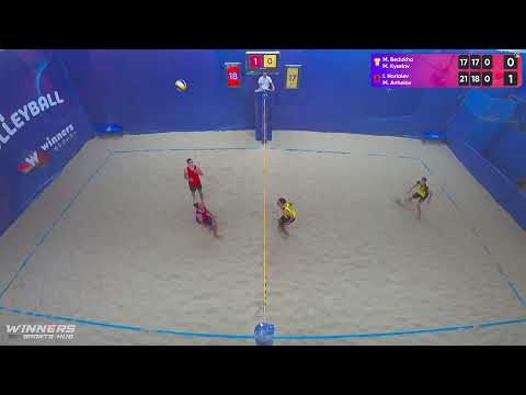 11:40 M. Bedukha / M. Kyselov - I. Horiaiev / M. Anhelov 25.08.2022 | Winners Beach Volleyball