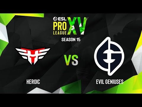 Heroic vs Evil Geniuses | Map 2 Nuke | ESL Pro League Season 15 - Group D