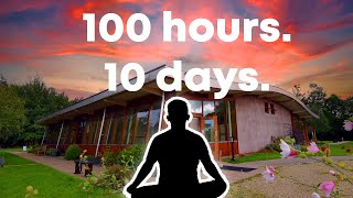 I meditated 10 hours a day for 10 days straight