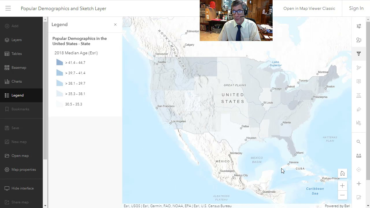 The basics of the new ArcGIS Online map viewer