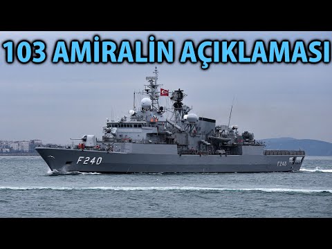 MP - 103 Amiralin Açıklaması