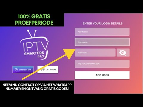 Hoe krijg je een gratis IPTV Smarters Pro inlog (2026) | 💯 Werkt