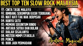 Download lagu BEST TOP 10 SLOW ROCK MALAYSIA PALING MENYENTUH HATI | Cover Lagu Cinta & Nostalgia -Aratana Musical mp3