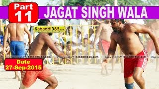 (1) Jagat Singh Wala (Mukatsar) Kabaddi Touranament 27 Sep 2015