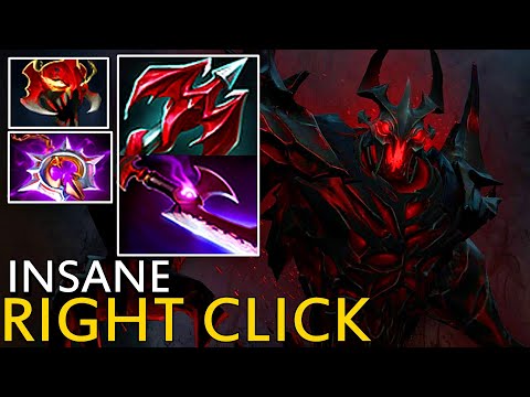 [ Shadow Fiend ] PHYSICAL Build - Destroy Everyone - Right Click Insane Gameplay