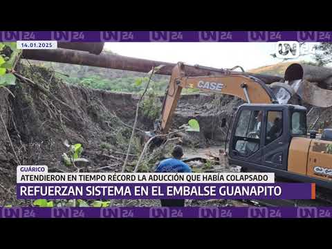 Refuerzan el sistema hídrico en Guárico