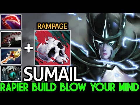 SUMAIL [Phantom Assassin] Rapier Build Blow Your Mind Rampage Gameplay 7.23 Dota 2