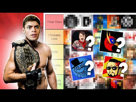 (Tier List) Which Paradox YouTubers could I beat in a fight?