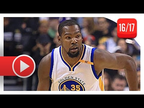 Kevin Durant Full Highlights vs Raptors (2016.11.16) - 30 Pts, 9 Reb