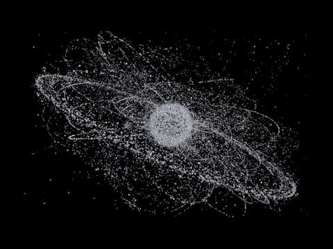 La basura espacial