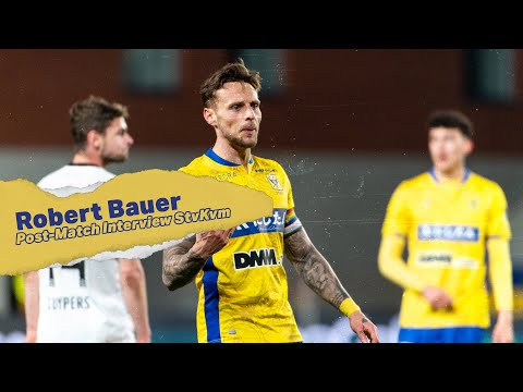 Post Match Interview STVV - KV Mechelen | Robert Bauer | STVV