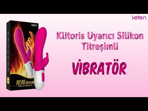 Leten Klitoris Uyarıcı Silikon Titreşimli Vİbratör