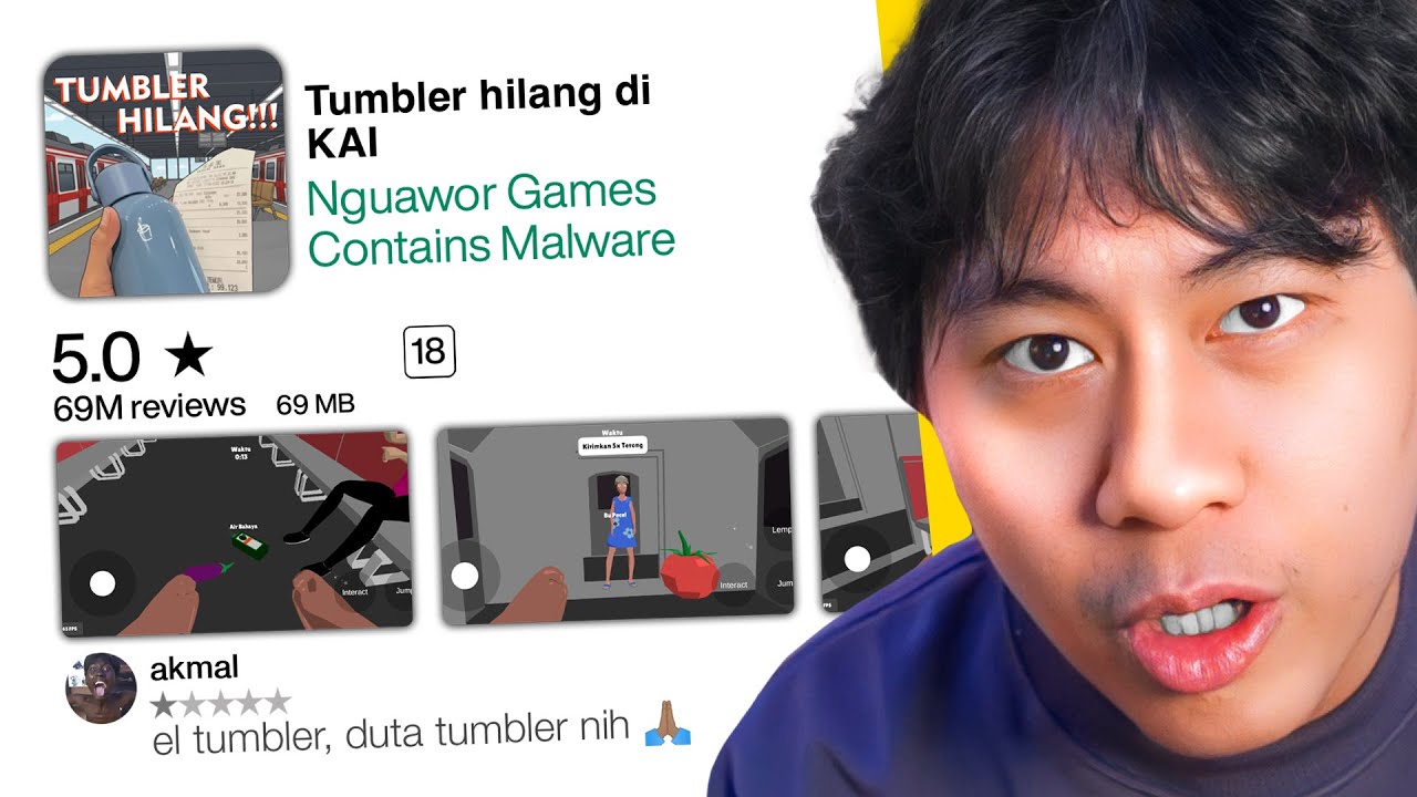 kemana tuh tumbler nya kira kira.. 🤭 - GAME NGUAWOR PLAYSTORE