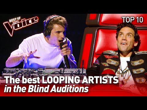 TOP10｜ザ・ヴォイスの信じられないほどのライブ・ルーピング・アーティストたち (TOP 10 | Incredible LIVE LOOPING ARTISTS in The Voice)