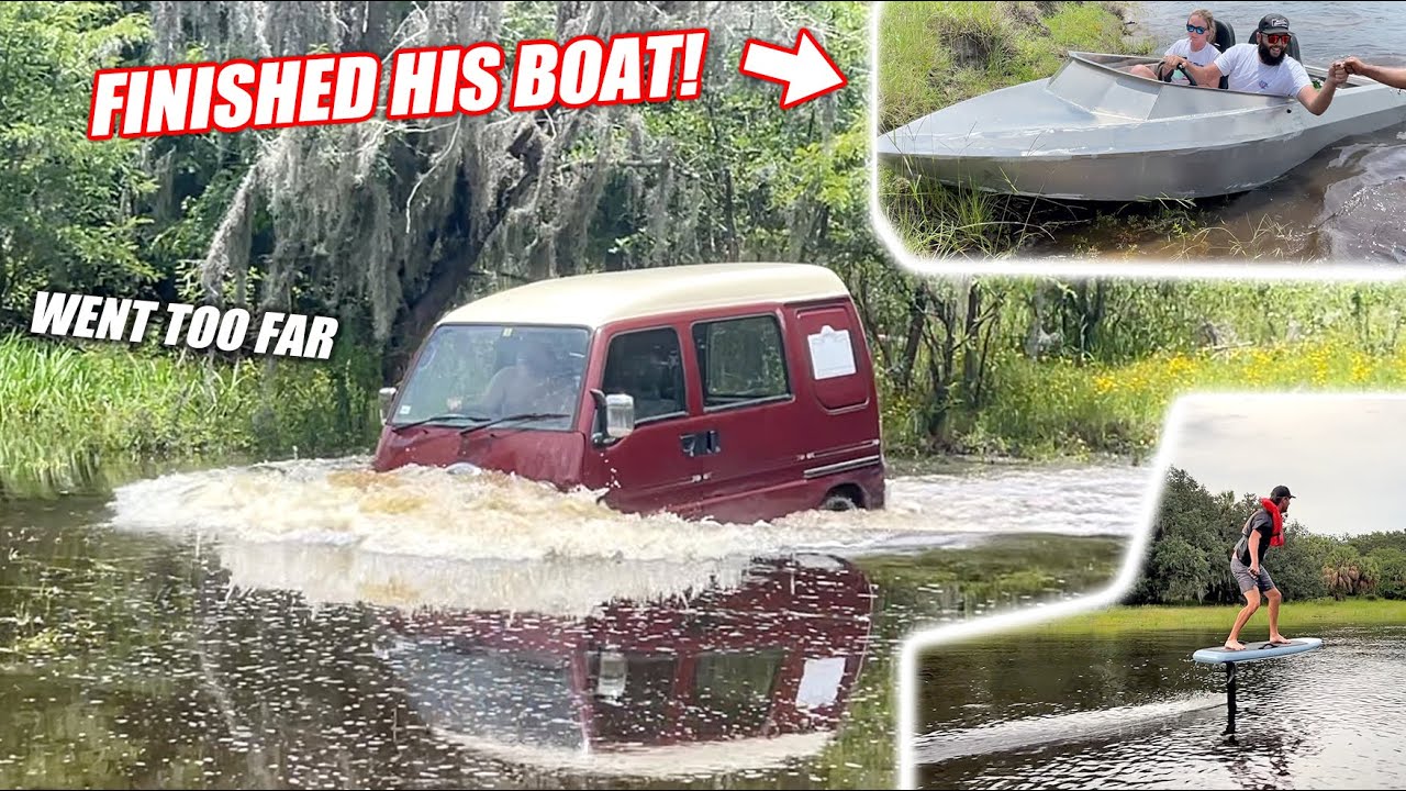 The Death of My Subaru Van & Tye's NEW Jet Boat is FINALLY Done! 4th of July With Cleetus McFarland!