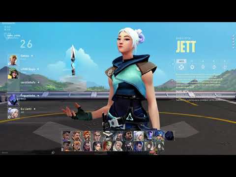 Jett Ascent Odeio valorant Plat 1