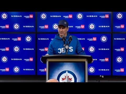Winnipeg Jets vs Tampa Bay Lightning pre-game media: Coach Scott Arniel