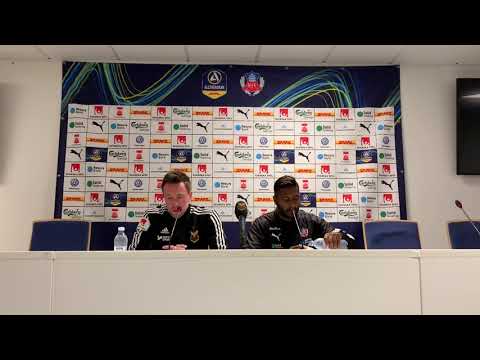 Presskonferens efter HIF – Östersunds FK