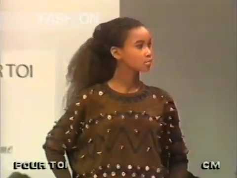 "Pour Toi" Spring Summer 1989 Milan Pret a Porter Woman by Canale Moda