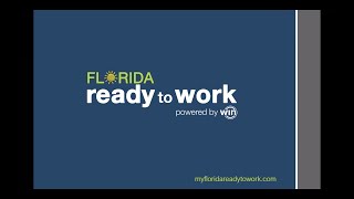Virtual Lunch & Learn - Florida Ready to Work Program