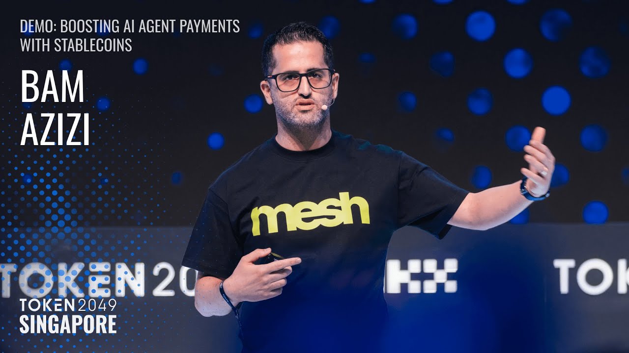 Bam Azizi - Demo: Boosting AI Agent Payments with Stablecoins - TOKEN2049 Singapore 2025