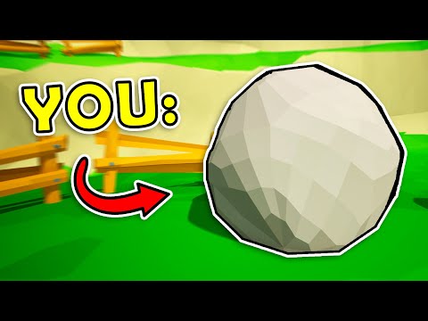 Making a game where you play as a ROCK