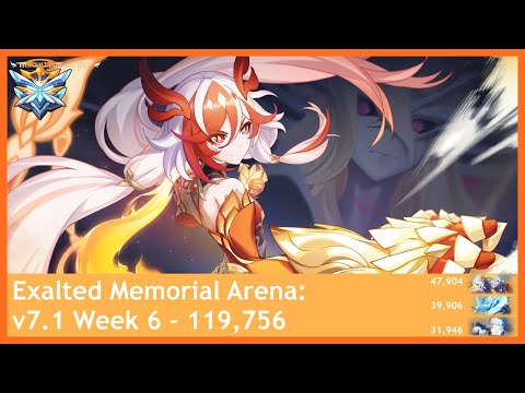 HI3 EX Memorial Arena - SSS Heimdall, SSS Parvati, SS Kallen - 119,756