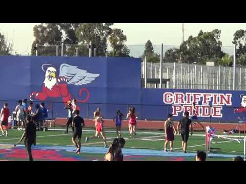 OpenB 800m SMR at Griffin Relays 3-3-17 Los Alamitos Boys
