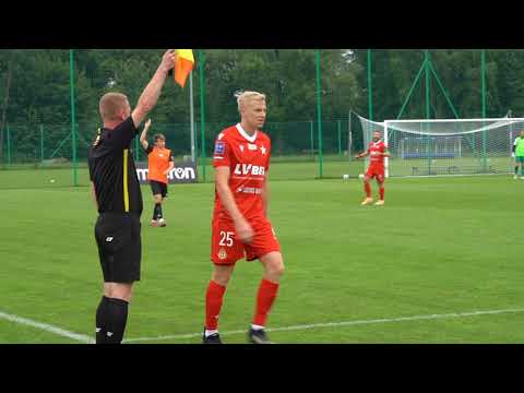 Wisła Kraków - Stal Mielec 3: 2. Fragmenty sparingu w Myślenicach.