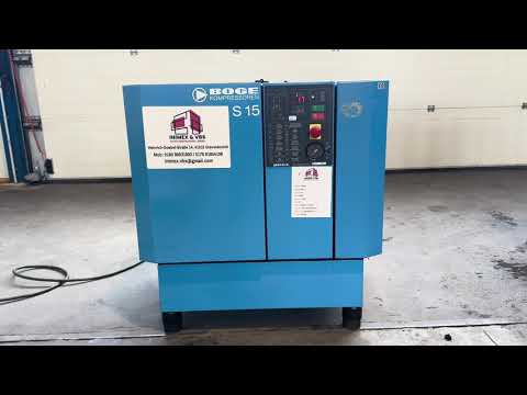 Schraubenkompressor Boge S15 - Nr. 419