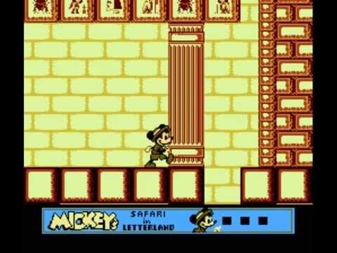 Mickey's Safari in Letterland [NES] (Super Advanced mode) - Real-Time Playthrough