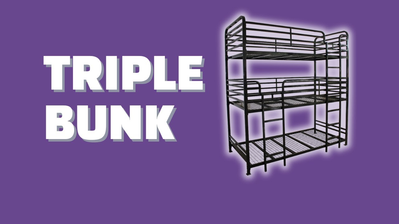 Dallas Triple Bunk Bed
