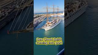 Sea Cloud Spirit #seacloudspirit #cruiseship #travelvlog