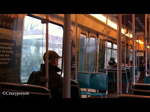 Rit Oude RET Metro Beurs - Alexander Rotterdam naar Nesselande