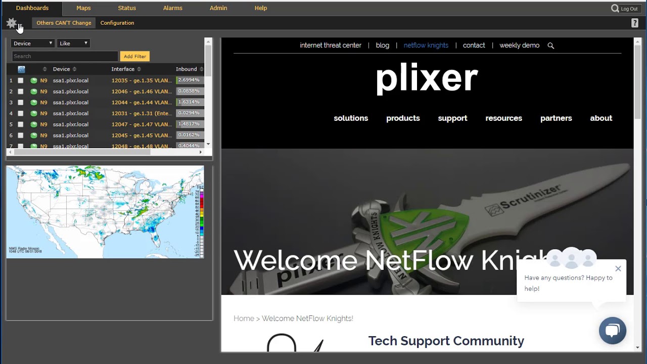 Dashboards and Reporting for Network Traffic Analysis