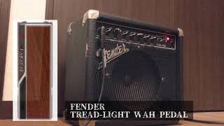 Video thumbnail for FENDER TREAD-LIGHT WAH PEDAL by 【毎日21時投稿!!】Ebetsu Guitar School